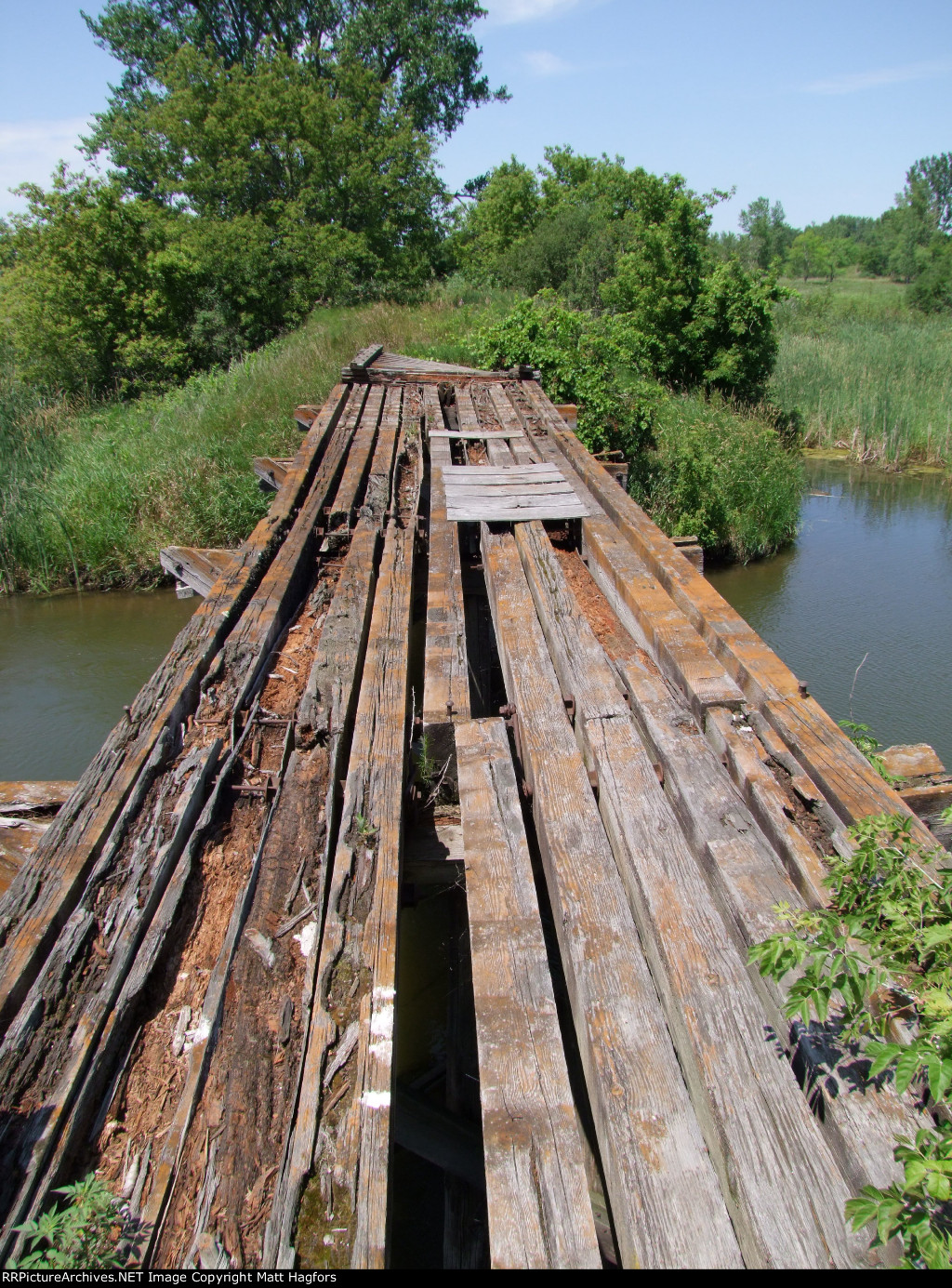 Original Soo Line Pomme De Terre River Bridge.